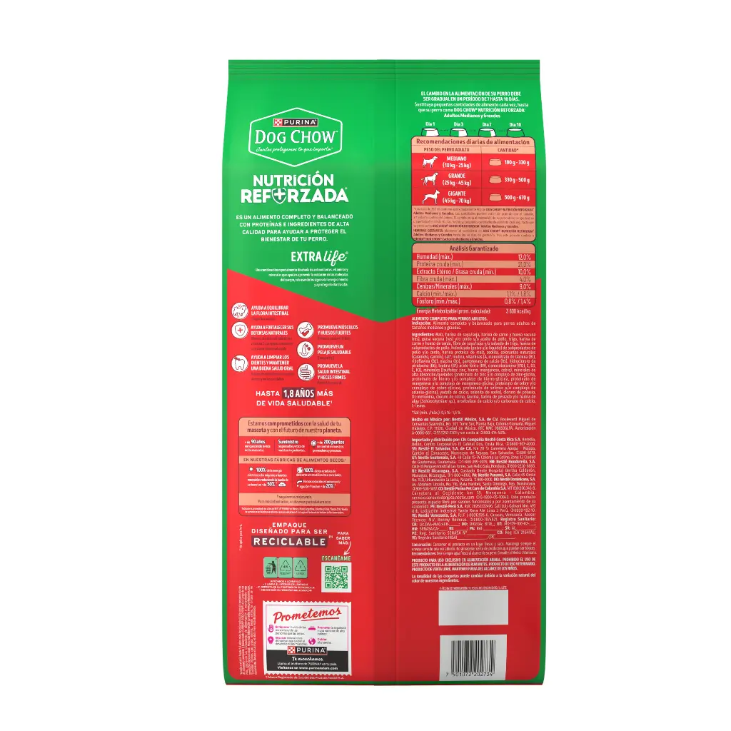 Alimento perro Dog Chow Adultos Medianos y Grandes